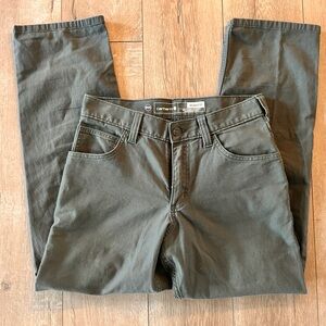 Carhartt Men's Dark Green Relaxed Jeans